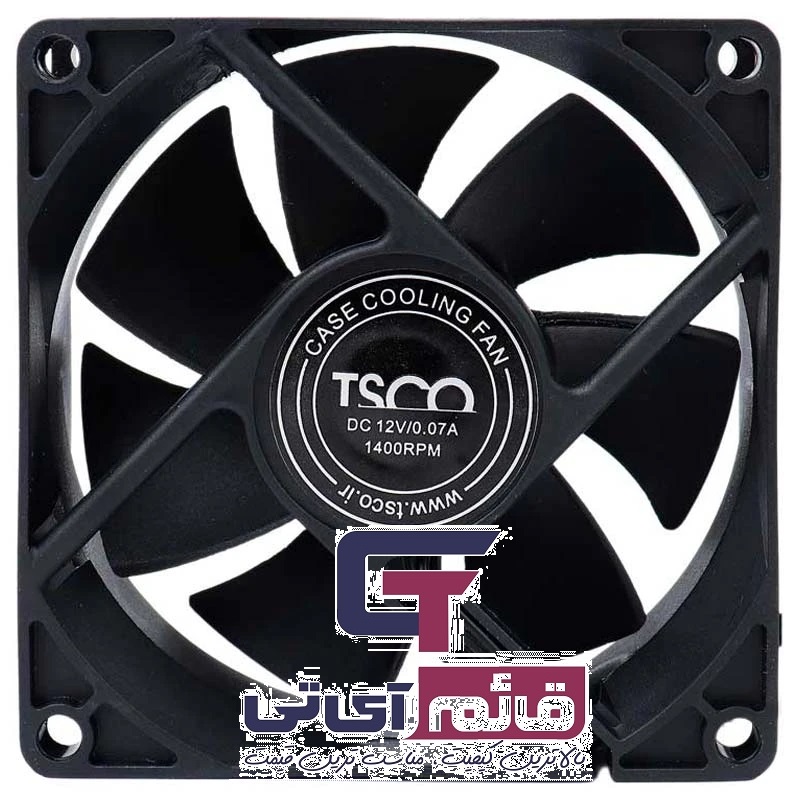 فن کیس کامپیوتر تسکو مدل TSCO 8*8 T-FAN 02 در قائم آی تی