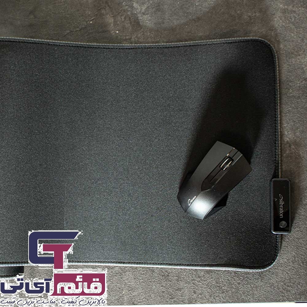 پد ماوس گیمینگ سیبراتون مدل Gaming Mouse Pad RGB Sibraton 80 * 30 SMP5105G در قائم آی تی 