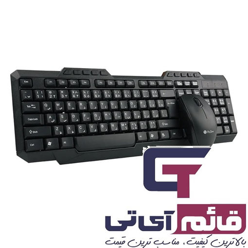 کیبورد و ماوس سیمدار پرووان مدل Wired Keyboard & Mouse Proone PMK 15