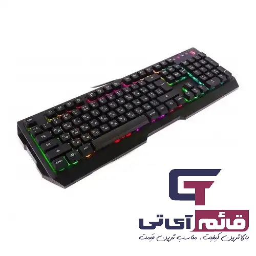 کیبورد گیمینگ سیمدار ای فورتک سری بلادی مدل Keyboard Gaming A4tech Bloody B-135N  در قائم آی تی 