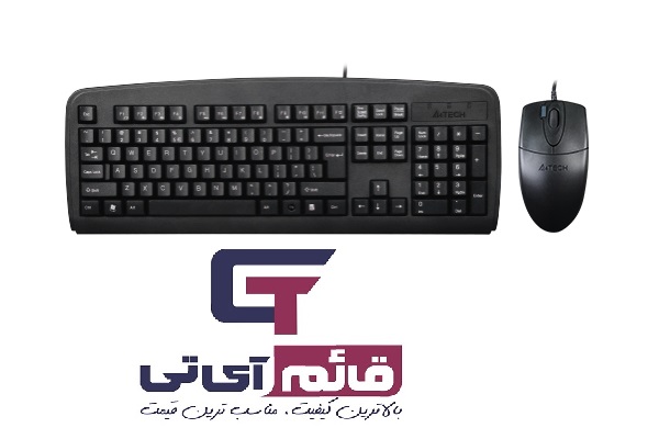 کیبورد و ماوس ایفورتک مدل KEYBOARD MOUSE A4TECH KB-72620D  در قائم آی تی 