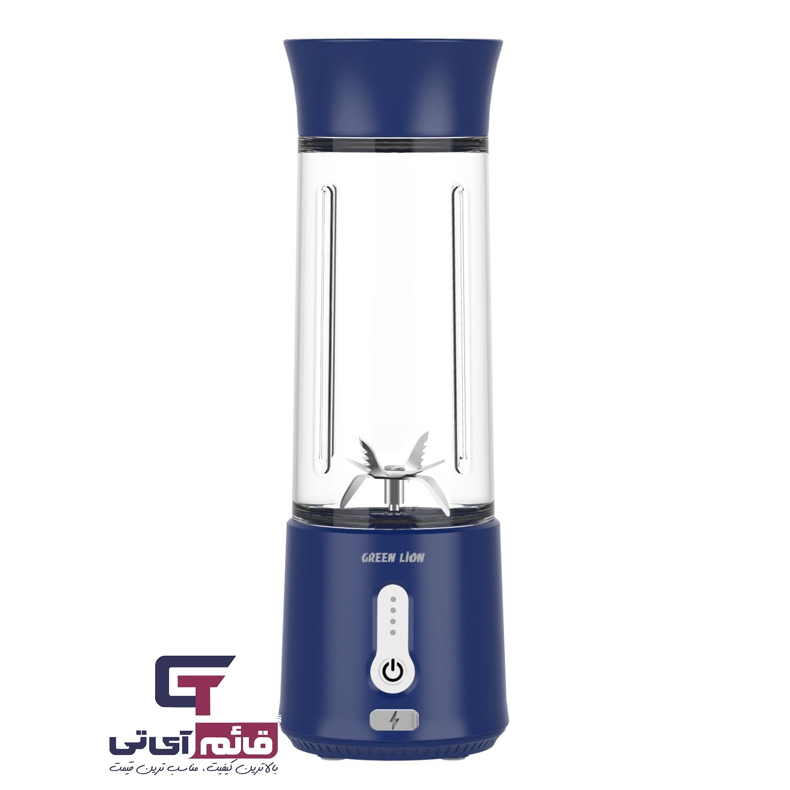 مخلوط کن و آبمیوه گیری گرین لاین مدل Green Lion Jet Plus 6 Blades Juicer 120W GNJETPLS در قائم آی تی 