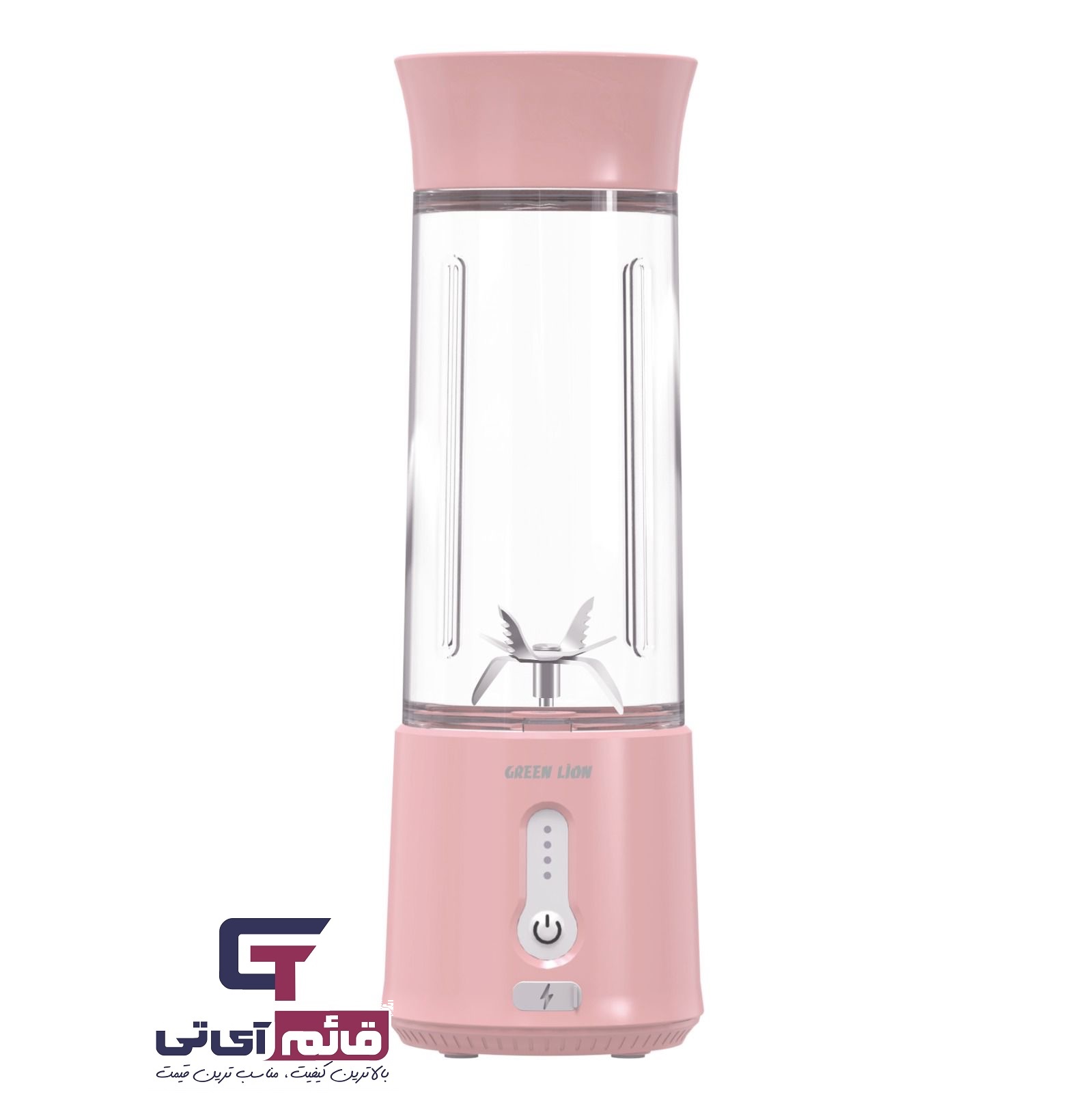 مخلوط کن و آبمیوه گیری گرین لاین مدل Green Lion Jet Plus 6 Blades Juicer 120W GNJETPLS در قائم آی تی 