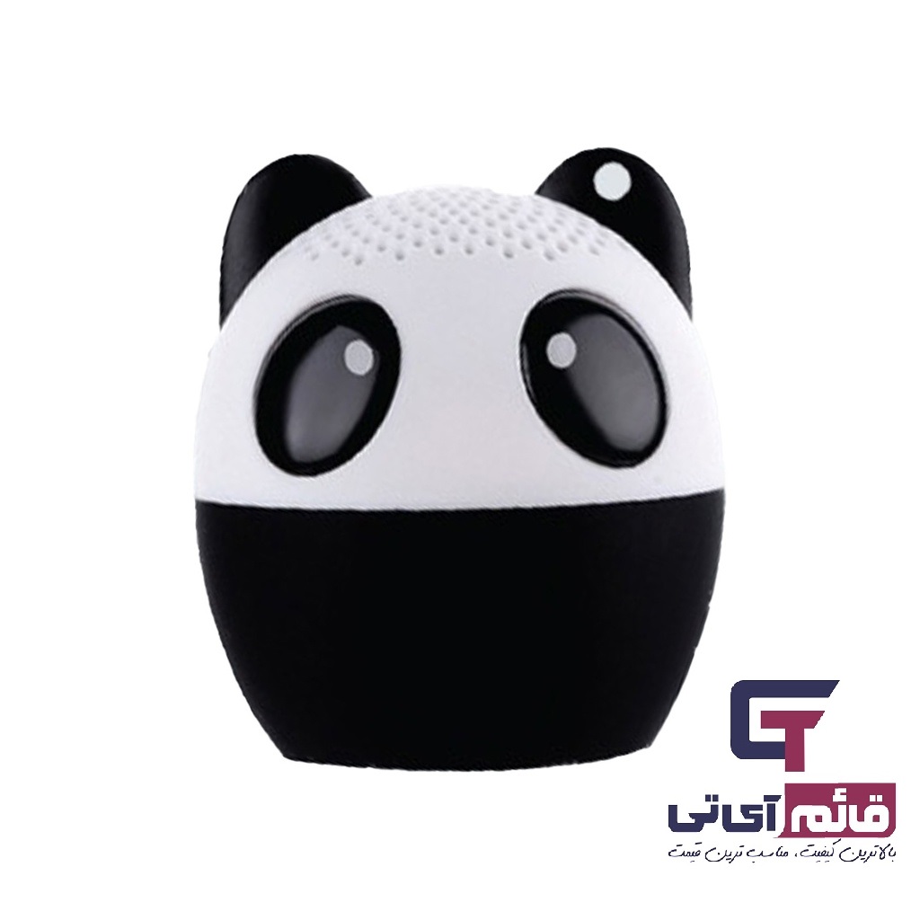 اسپیکر بلوتوثی عروسکی گرین لاین مدل Bluetooth Portable Speaker Green Lion Mini Pet 2 طرح پاندا در قائم آی تی