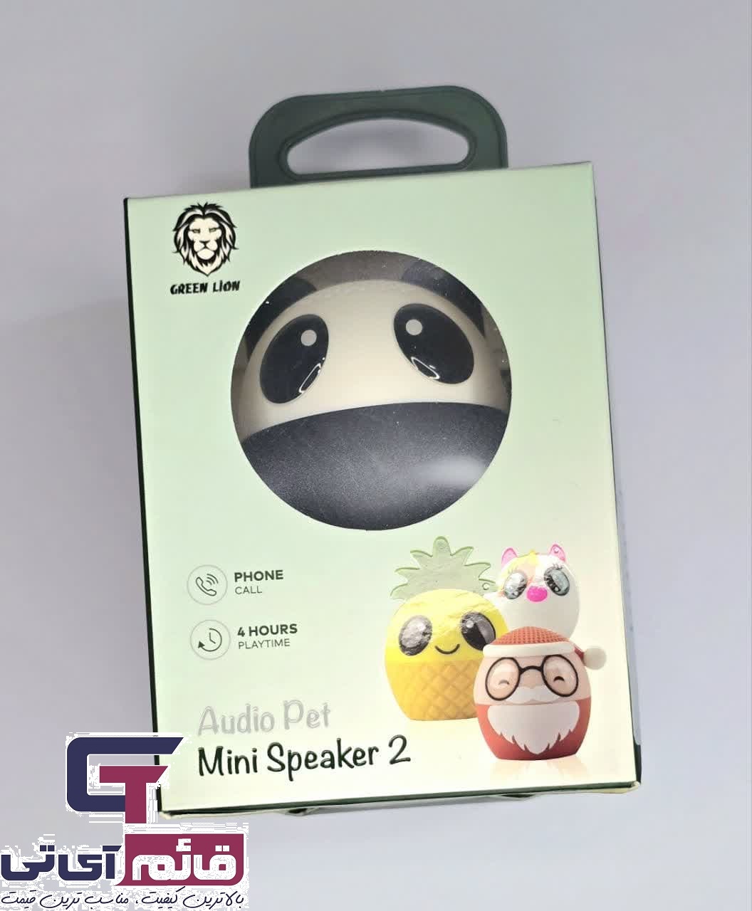 اسپیکر بلوتوثی عروسکی گرین لاین مدل Bluetooth Portable Speaker Green Lion Mini Pet 2 طرح پاندا در قائم آی تی