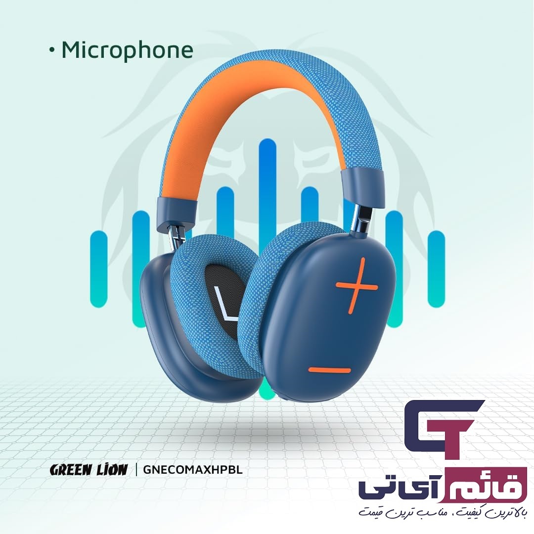 هدست بلوتوثی گرین لاین مدل Bluetooth Headset Green Lion Echo Max در قائم آی تی 