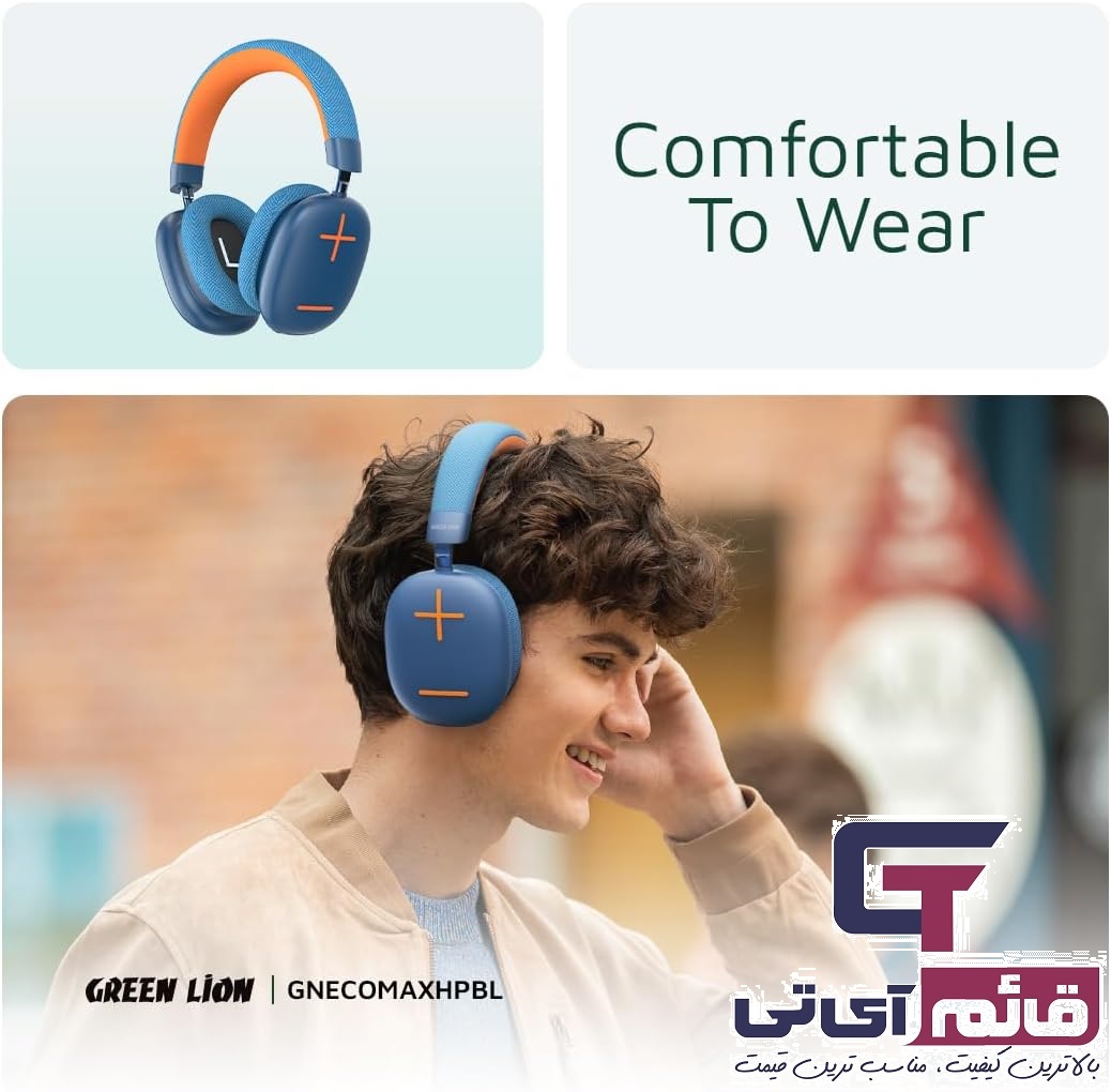 هدست بلوتوثی گرین لاین مدل Bluetooth Headset Green Lion Echo Max در قائم آی تی 