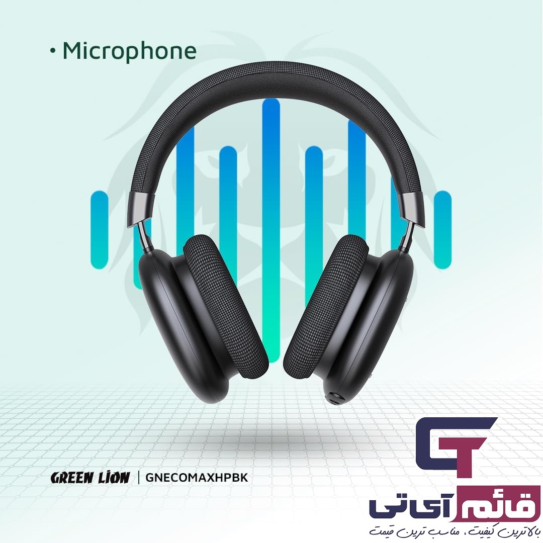 هدست بلوتوثی گرین لاین مدل Bluetooth Headset Green Lion Echo Max در قائم آی تی 