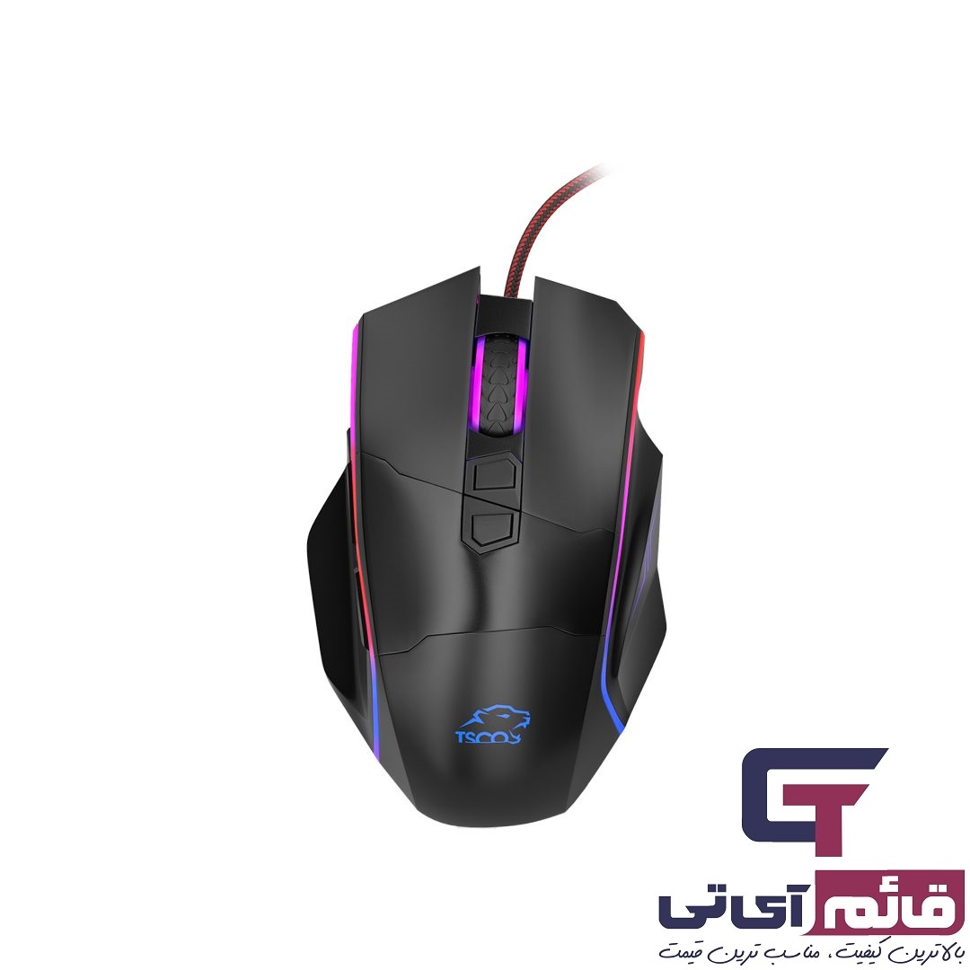 موس گیمینگ سیم دار تسکو مدل Wired Gaming Mouse TSCO GM 2028 در قائم آی تی 