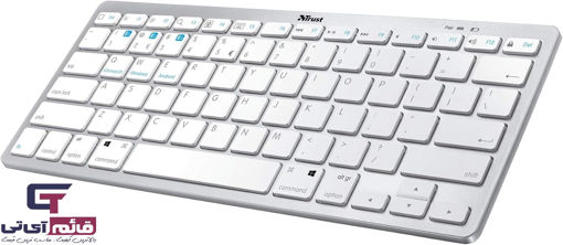 کیبورد بلوتوثی مینی تراست مدل KEYBOARD BLUETOOTH TRUST NADO