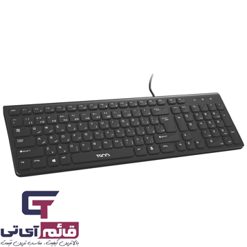 کیبورد سیم دار تسکو مدل Wired Keyboard TSCO TK 8038 در قائم آی تی 