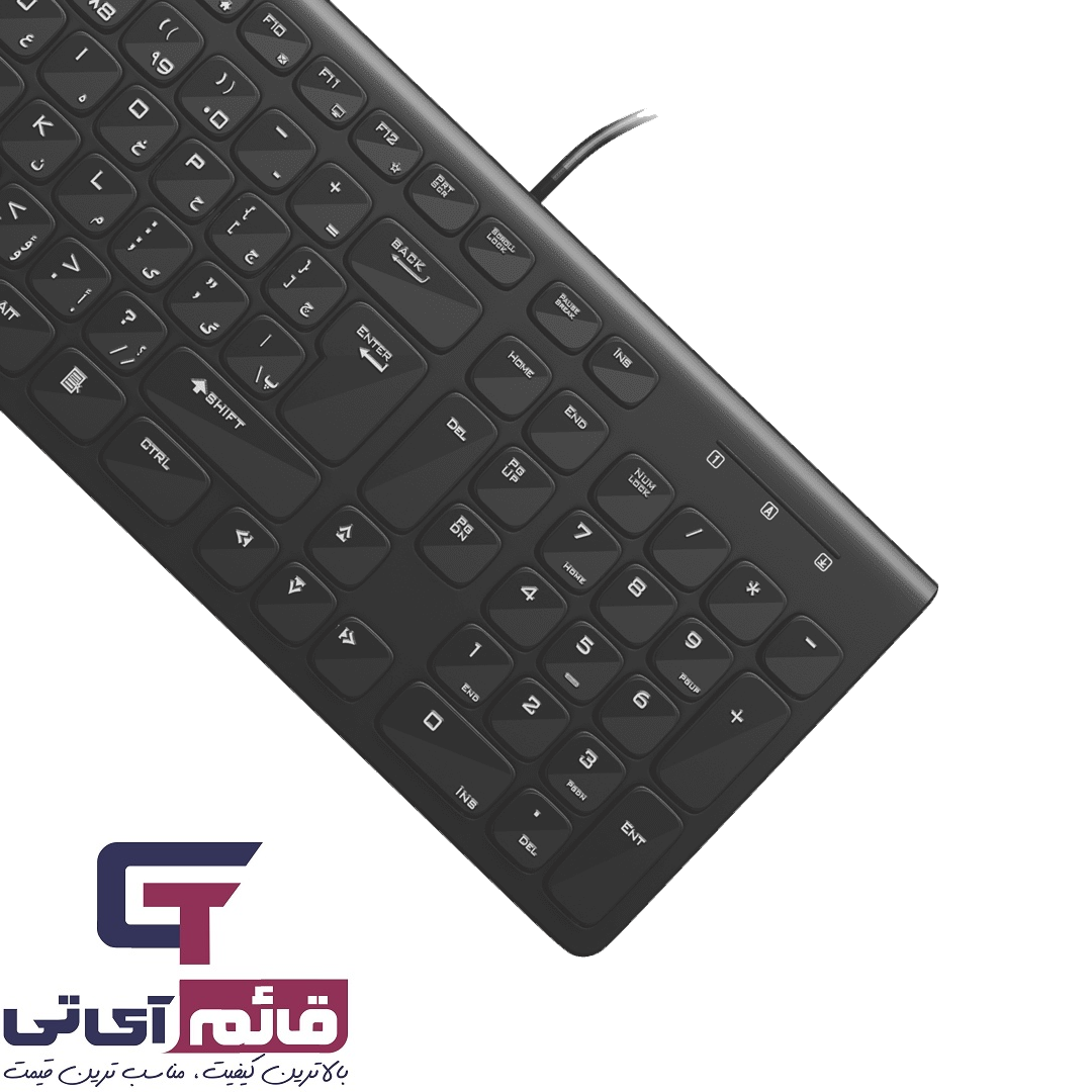 کیبورد سیم دار تسکو مدل Wired Keyboard TSCO TK 8038 در قائم آی تی 