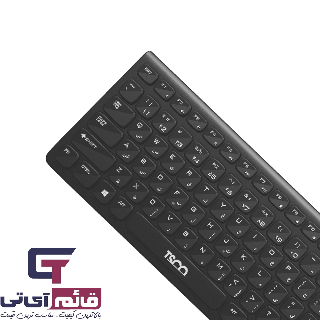 کیبورد سیم دار تسکو مدل Wired Keyboard TSCO TK 8038 در قائم آی تی 