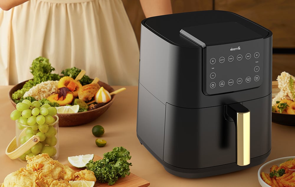 هواپز بدون روغن شیائومی درما مدل Deerma Xiaomi Air Fryer 7.5 Litre 1700W KZ120 در قائم آی تی 