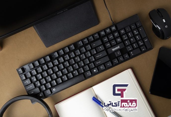 کیبورد سیم دار بیاند مدل Wired Keyboard Beyond BK 2360 در قائم آی تی 