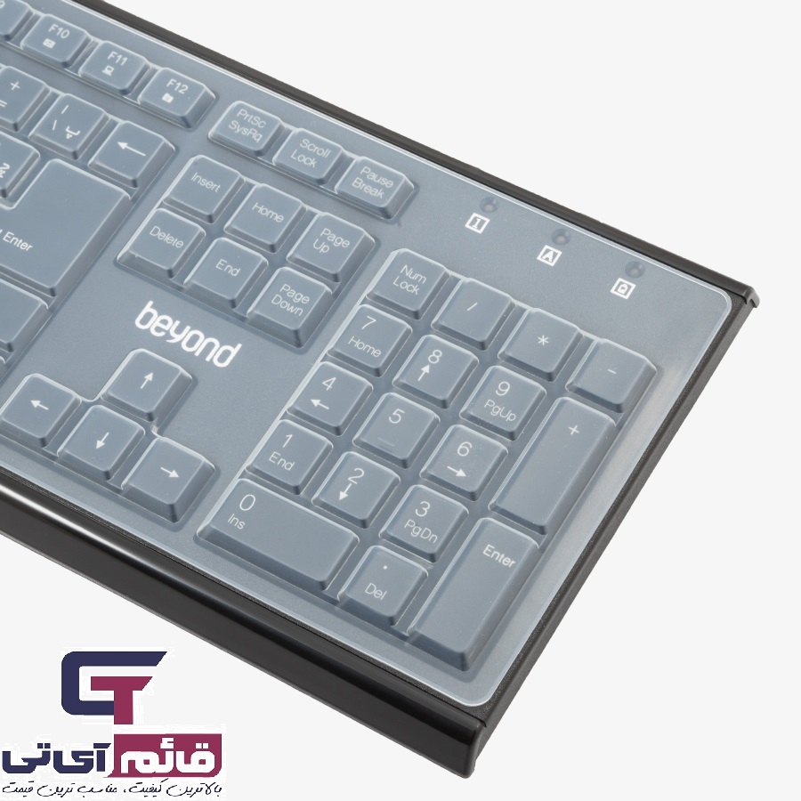 کیبورد و موس بی سیم بیاند مدل Wireless Keyboard & Mouse Beyond BMK 8320 در قائم آی تی 