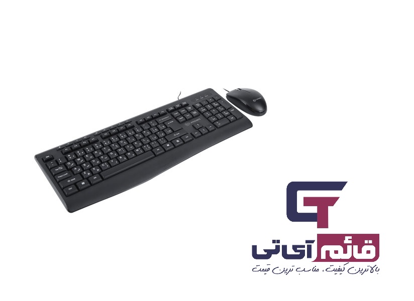 کیبورد و ماوس سیم دار اینوورس مدل Wired Keyboard & Mouse Innovers IMK 680 در قائم آی تی 