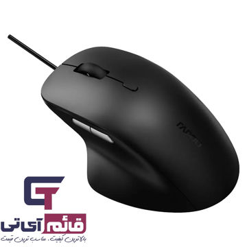 ماوس سیم دار رپو مدل Wired Mouse Rapoo N 500 در قائم آی تی 