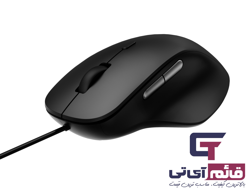 ماوس سیم دار رپو مدل Wired Mouse Rapoo N 500 در قائم آی تی 