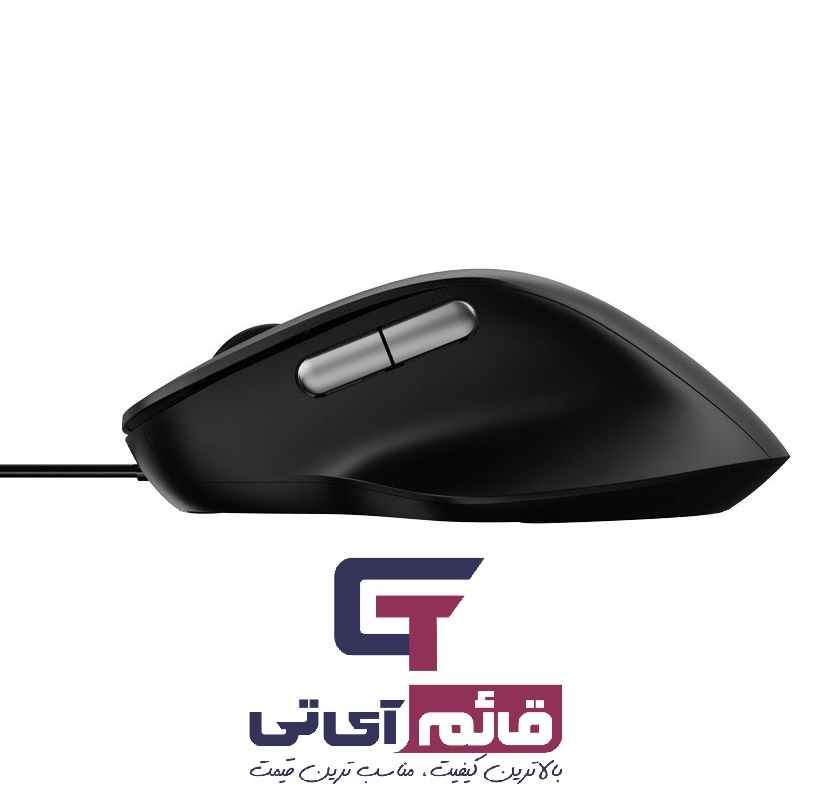 ماوس سیم دار رپو مدل Wired Mouse Rapoo N 500 در قائم آی تی 