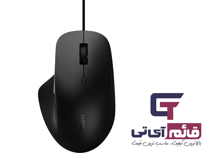 ماوس سیم دار رپو مدل Wired Mouse Rapoo N 500 در قائم آی تی 