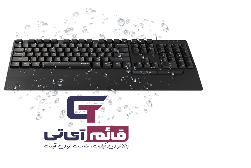 کیبورد و ماوس سیم دار رپو مدل KEYBOARD MOUSE RAPOO NX-2000 در قائم آی تی 